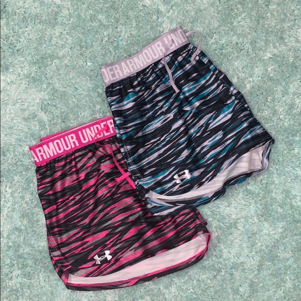 UA shorts (2 pairs)